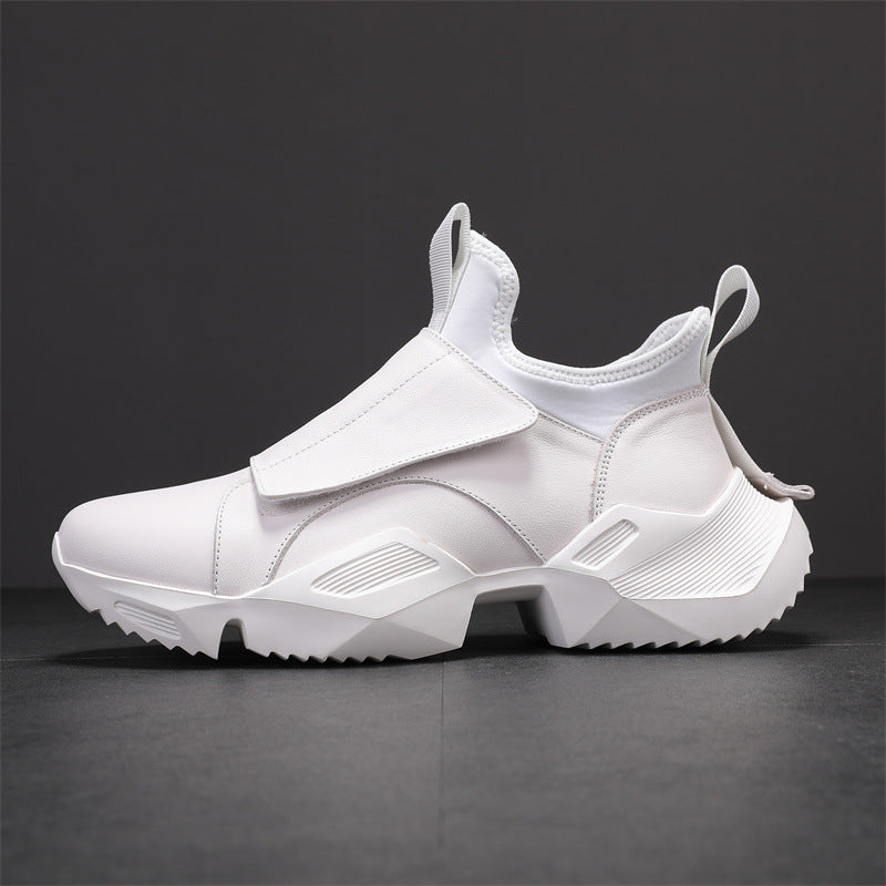 Men's Fashion Thick Bottom Short Korean Style Sneakers