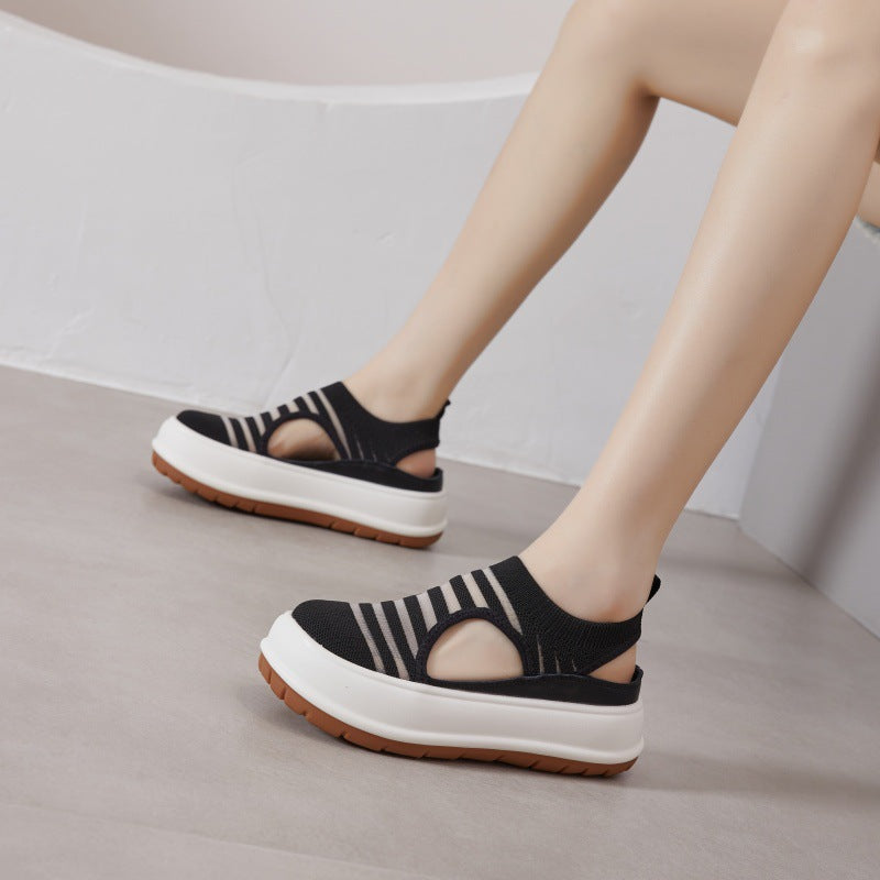 Women's Outer Wear Summer Hollow Mesh Breathable Sandals