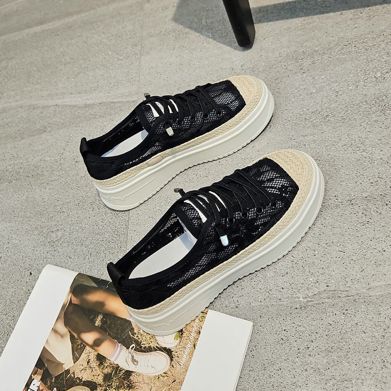 Women's Summer Thin Muffin Plus Size Breathable Women's Shoes