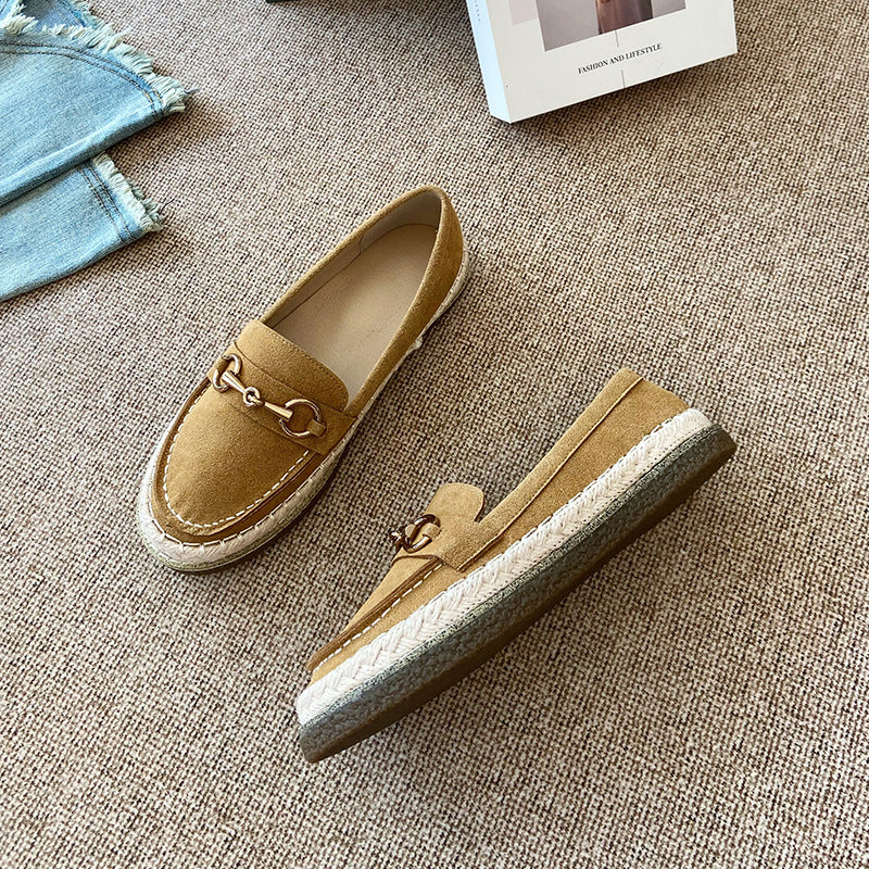 Women's Quality Designer Model Authentic Early Spring Round Toe Women's Casual Shoes