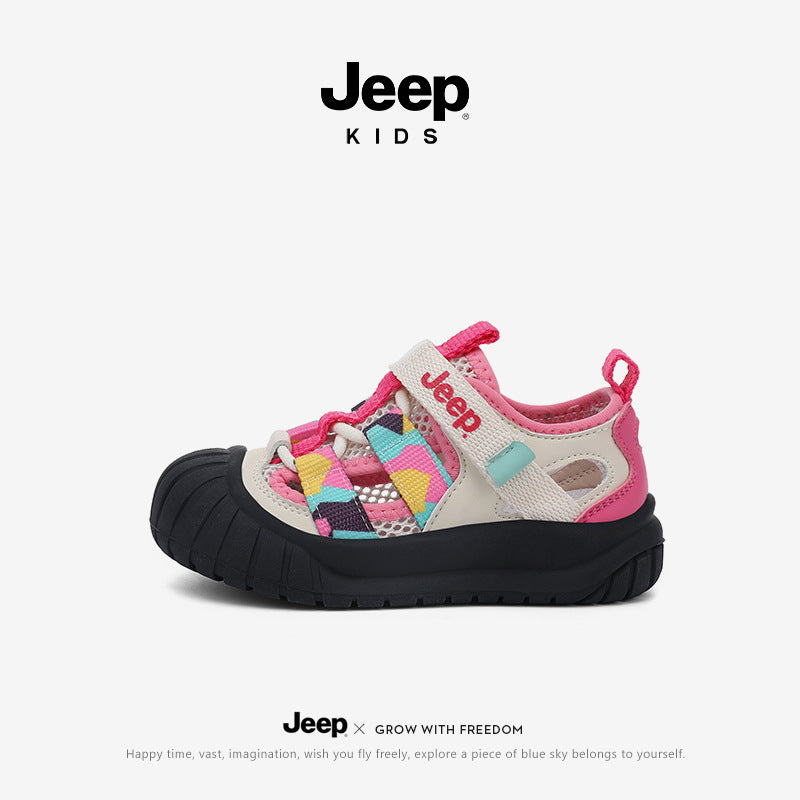 Women's Size Summer Soft Bottom Closed Toe Kid's Sandals