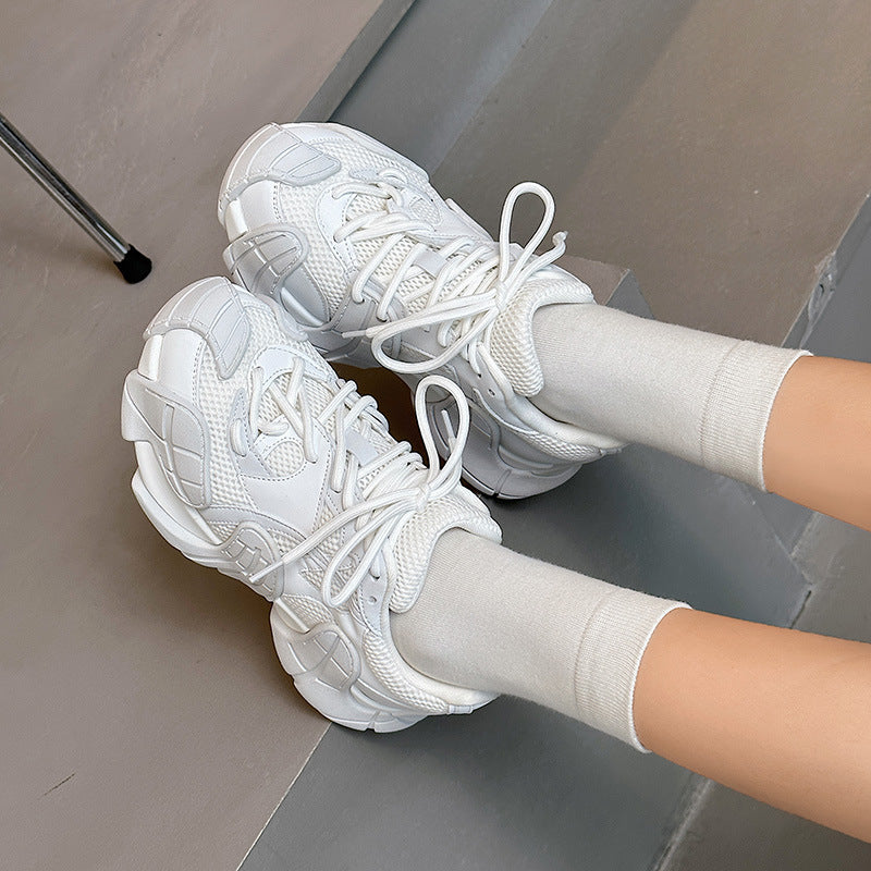 Women's & Men's Dad Platform Running Breathable Sports Versatile Sneakers