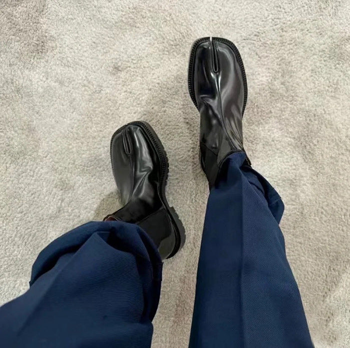 Women's High Version Style British Chelsea Platform Boots