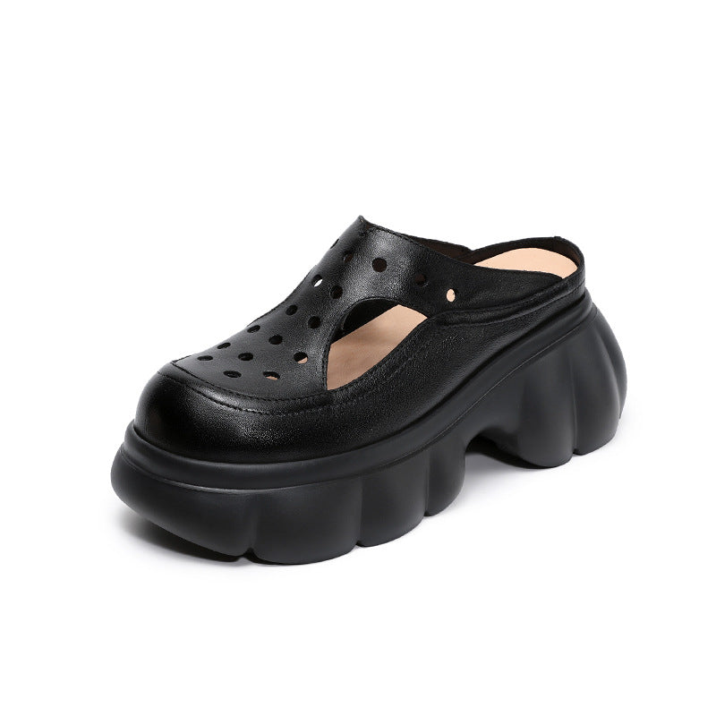 Women's For Outdoors Height Increasing Summer Closed Slippers