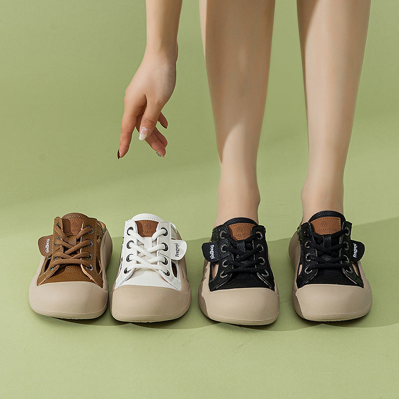 Women's Cute Lazy Pump Summer Outdoor Wear Platform Slippers