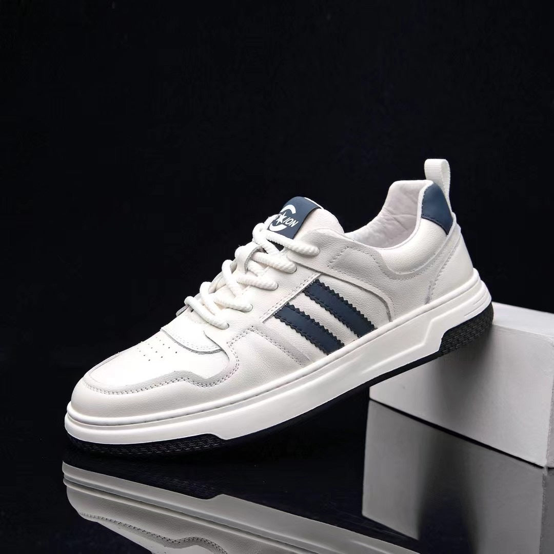 Men's Trendy Genuine Breathable Soft Bottom Sports Sneakers