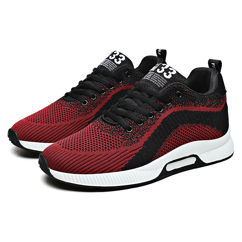 Men's Mesh Running Inner Invisible Height Increasing Sneakers