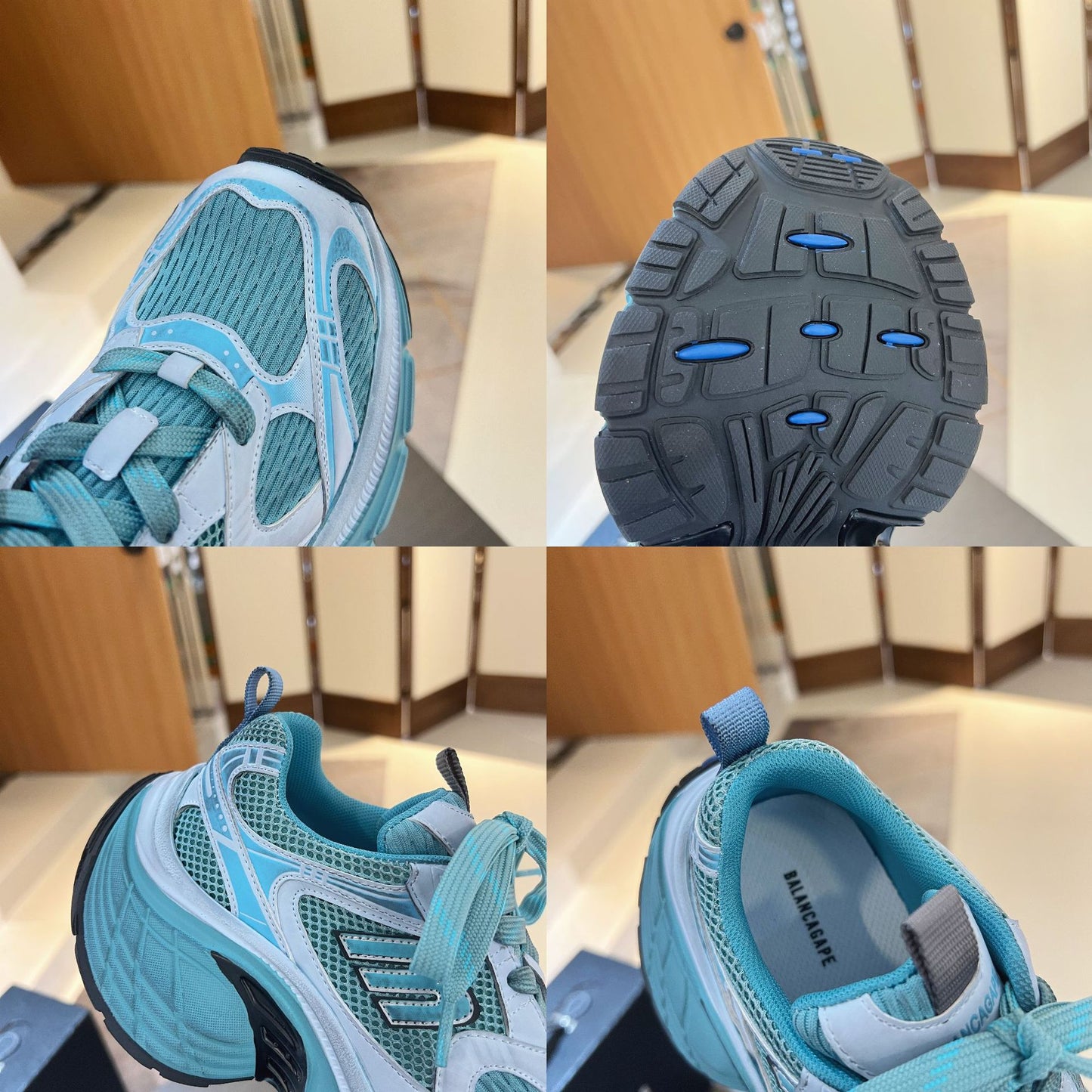 Women's & Men's Lightweight Paris Dad Platform Height Increasing Sneakers