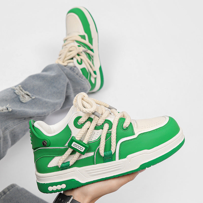 Lovers Niche Skateboard Unisex Trendy Platform Height Sneakers