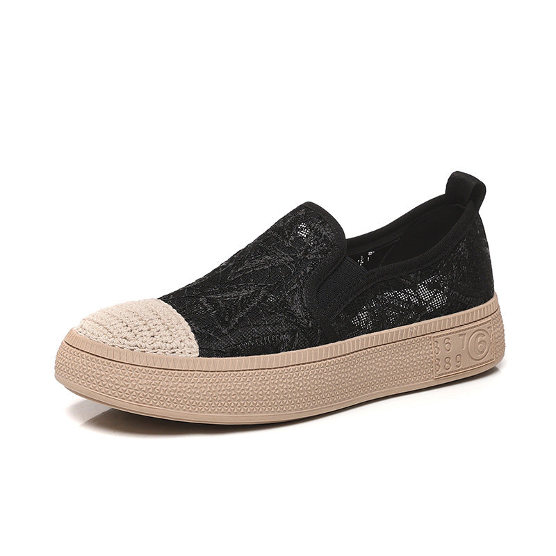 Women's Fisherman Summer Flat Classic Style Mesh Breathable Plus Women's Casual Shoes