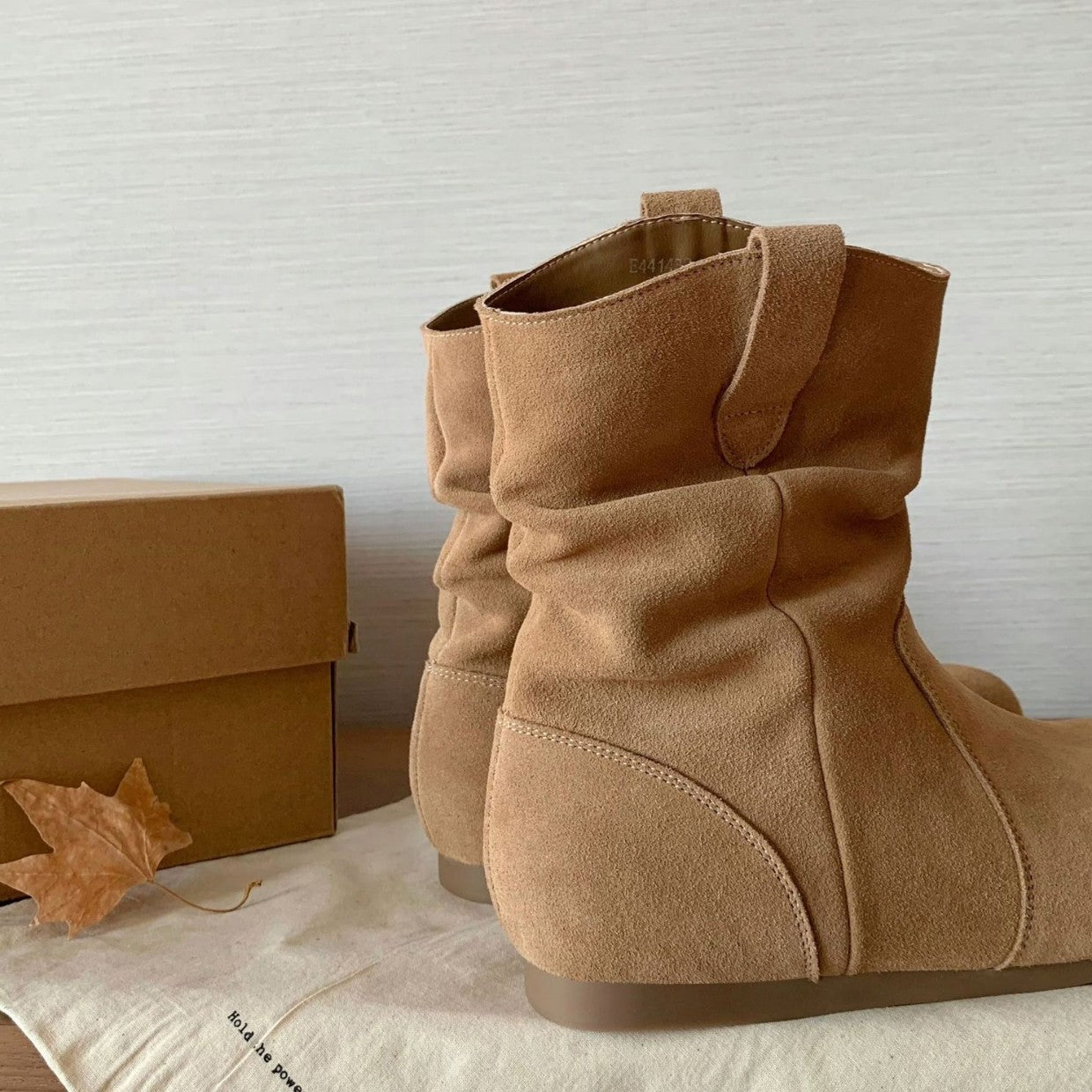 Women's Su Doll Head Height Increasing Insole Boots