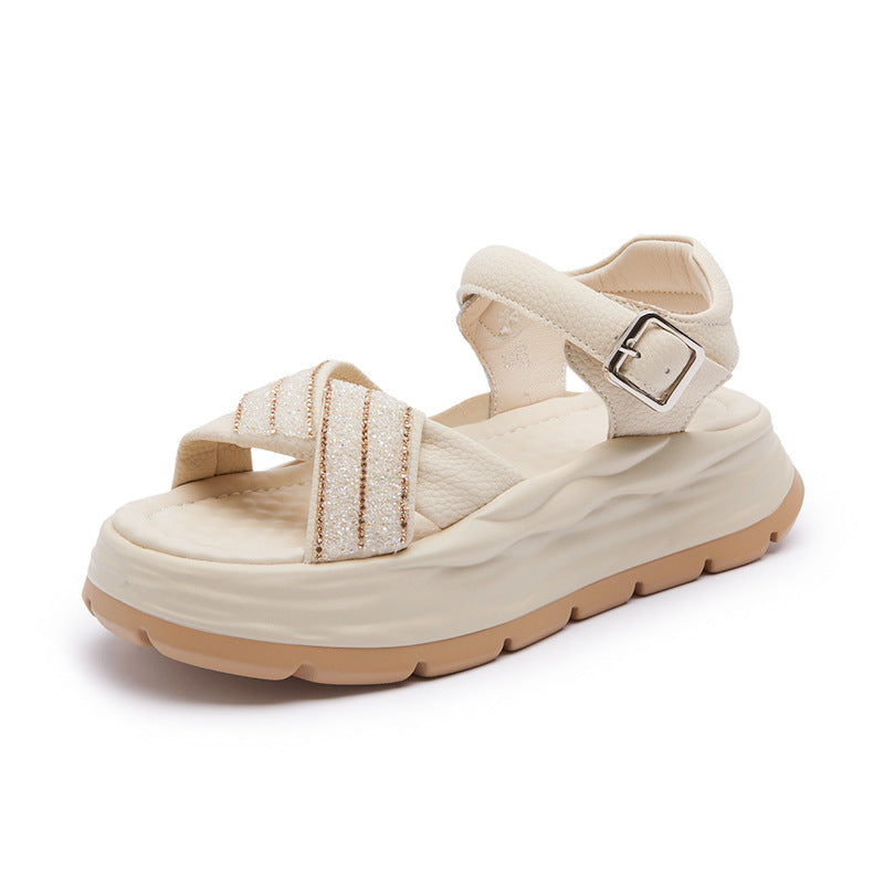 Women's Bottom Fairy Style Sports Rome Beach Casual Shoes