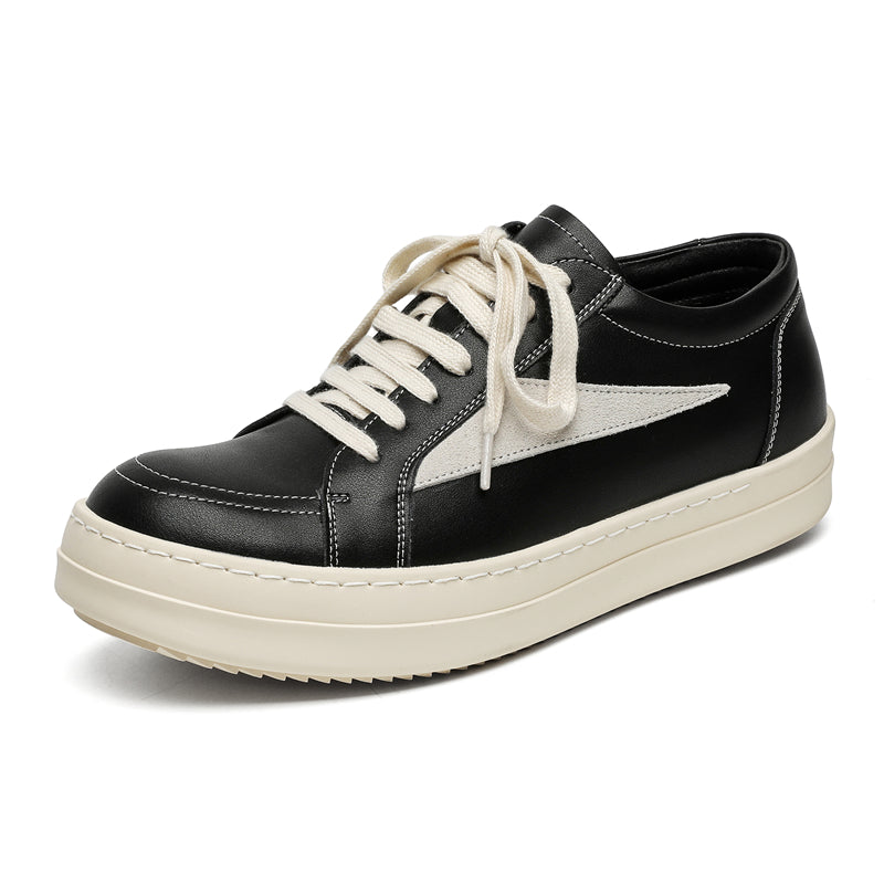 Triangle Trendy Boys Invisible Thick Bottom Big Men's Board Shoes