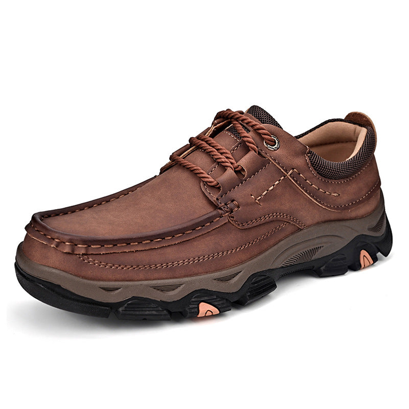 Men's Plus Size Platform Outdoor Hiking Casual Shoes