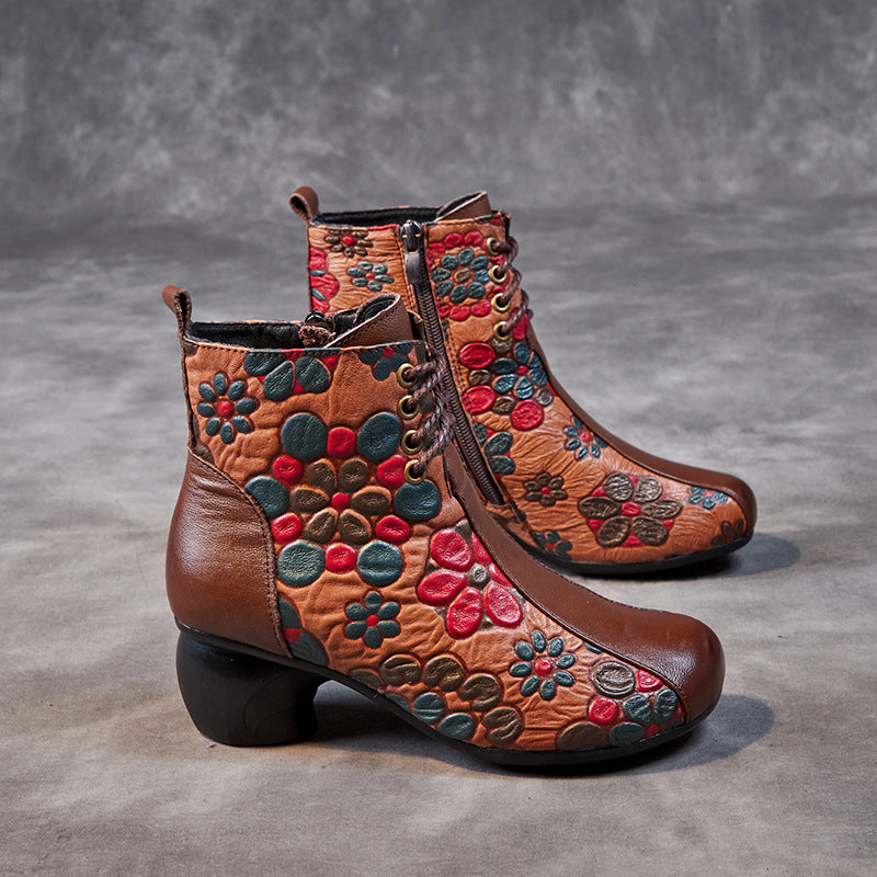 Women's Style Mother Veet Warm Cotton Female Boots