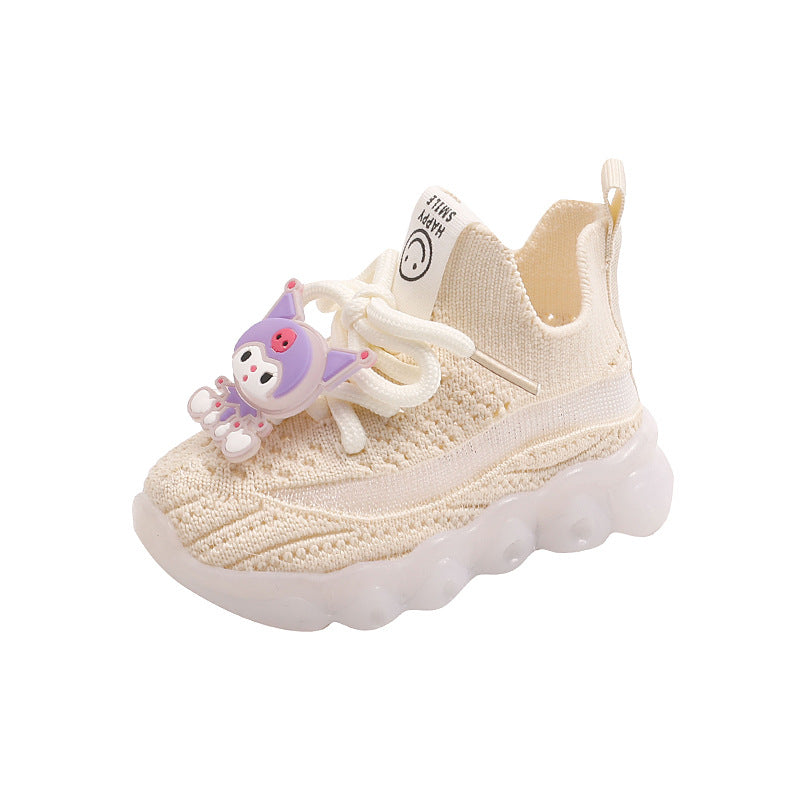 Soft Bottom Autumn Breathable Mesh Toddler Kid's Shoes