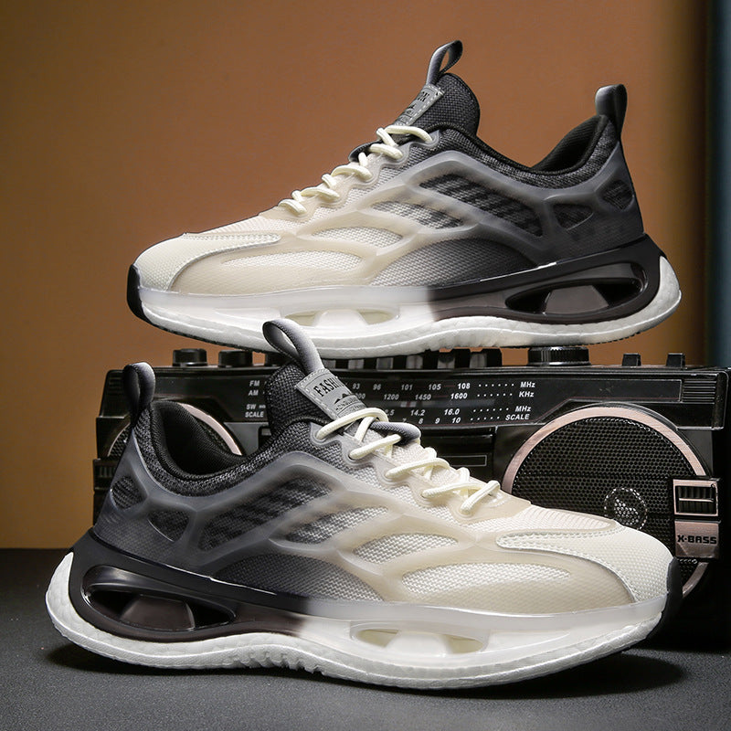 Men's Popular Mesh Breathable Popcorn Fashion Trend Sneakers