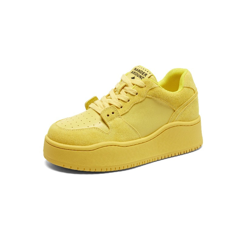 Women's Height Increasing Board Summer Thick Bottom Sneakers