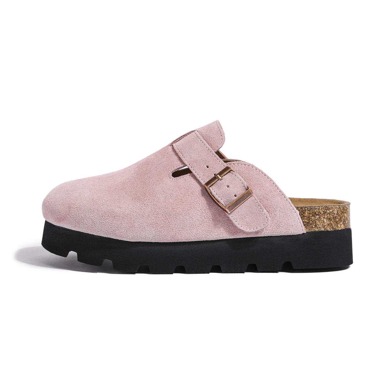 Women's Bottom Genuine Inner Height Increase Summer Slippers