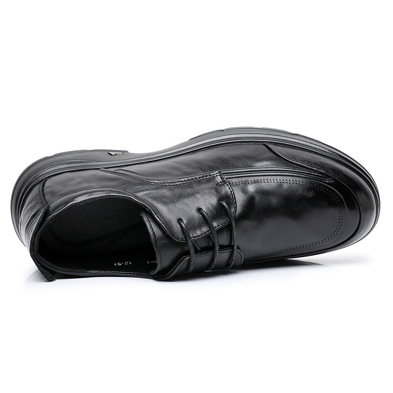 Men's Top Layer Cowhide Hand Grip British Men's Shoes