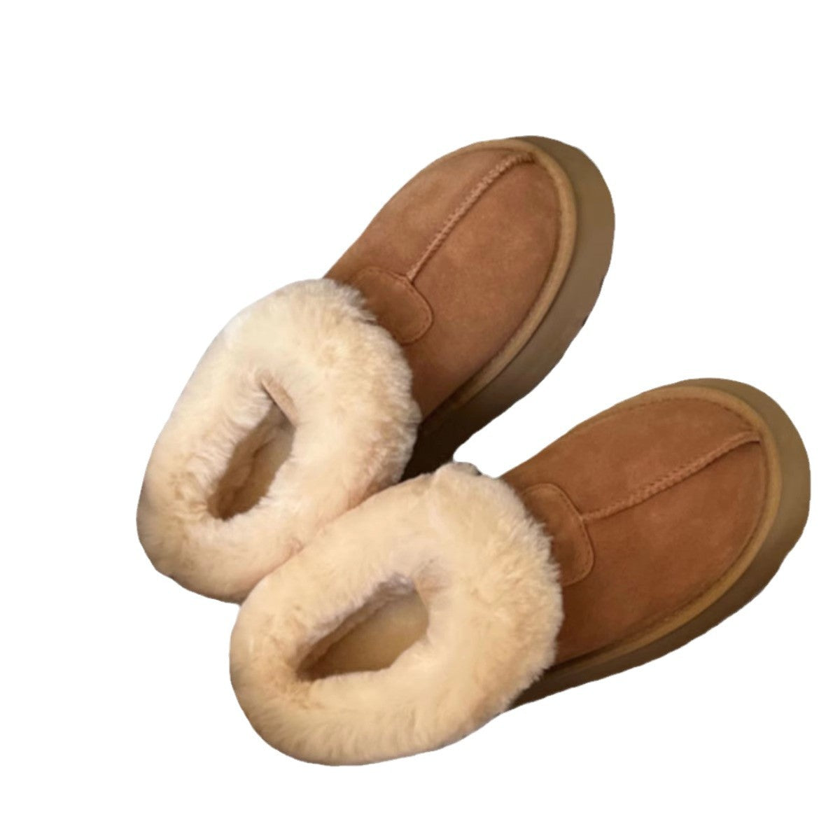 Women's Taster For One Pedal Cotton Platform Snow Boots