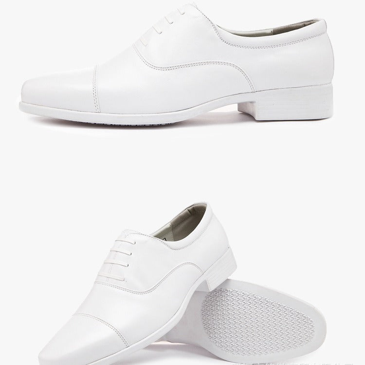 Men's Three Joint Etiquette Performance Formal Wear Leather Shoes