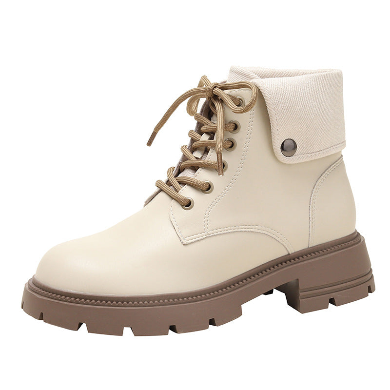 Women's Sweet Cool Style Platform Ankle Dress Boots