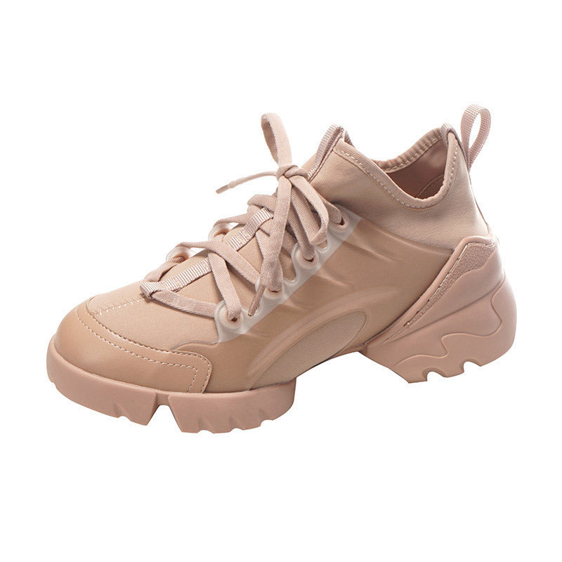 Popular Comfortable Feet Small Thickened Height Increasing Sneakers