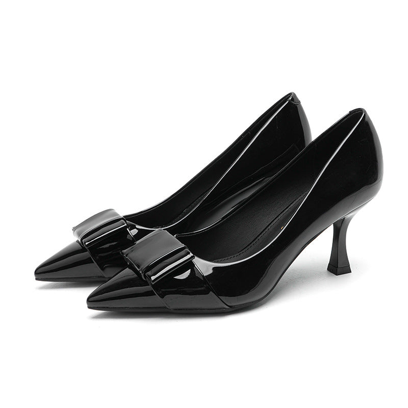 Women's Stiletto High Autumn French Commuter Banquet Women's Fashion Shoes