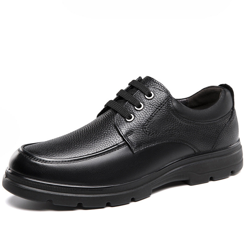 Men's Vintage British Gentleman Business Style Pigskin Leather Shoes