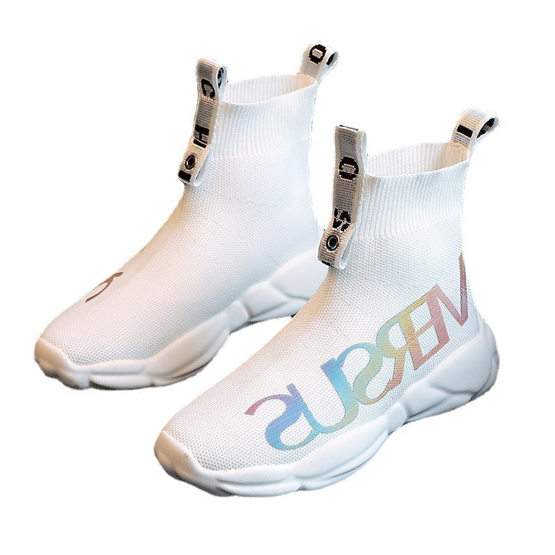 Women's White Socks Sports Candy Color Casual Shoes