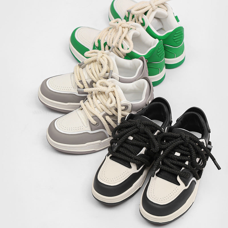 Lovers Niche Skateboard Unisex Trendy Platform Height Sneakers