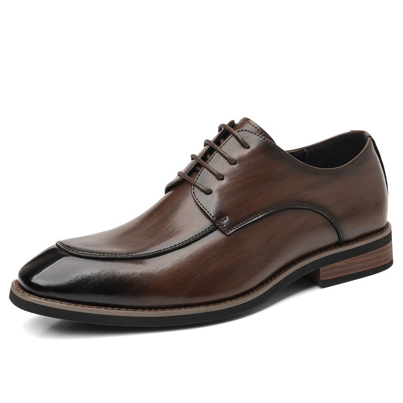 Men's Plus Size Fashion Formal Wear Trendy Men's Business Leather Shoes