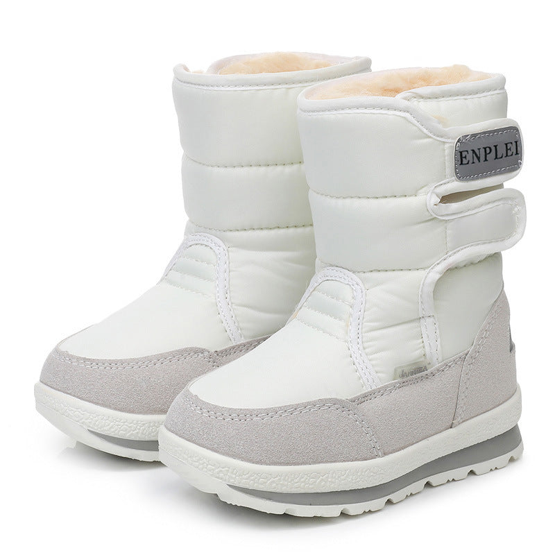 Children's Russian Fleece-lined Northeast China Warm Thick Snow Boots