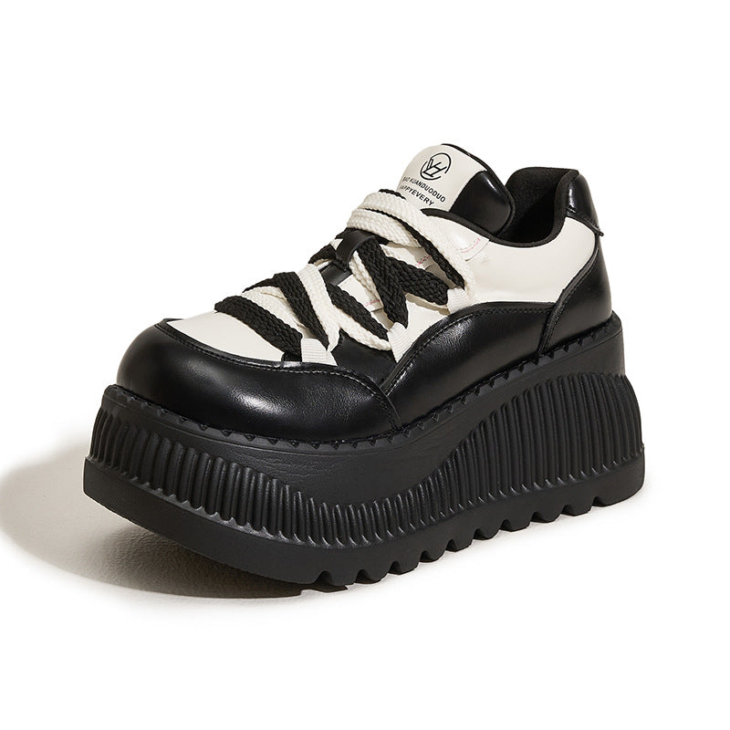 Women's & Men's Platform Dad Autumn Fashion Height Increasing Men's Shoes