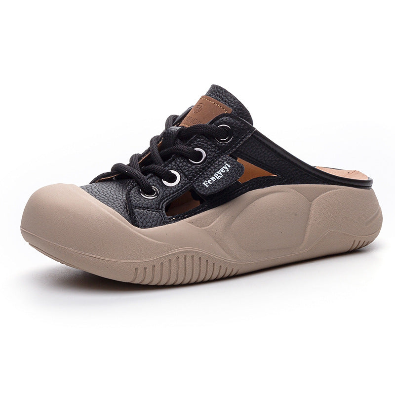 Women's Cute Lazy Pump Summer Outdoor Wear Platform Slippers