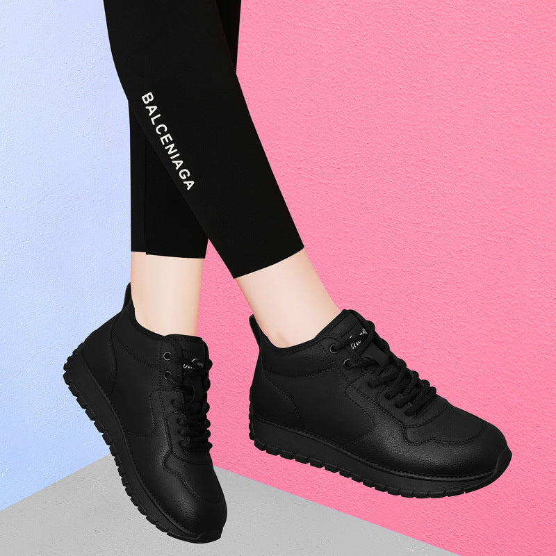 Silk Rabbit Soft Bottom Mom Winter Casual Shoes