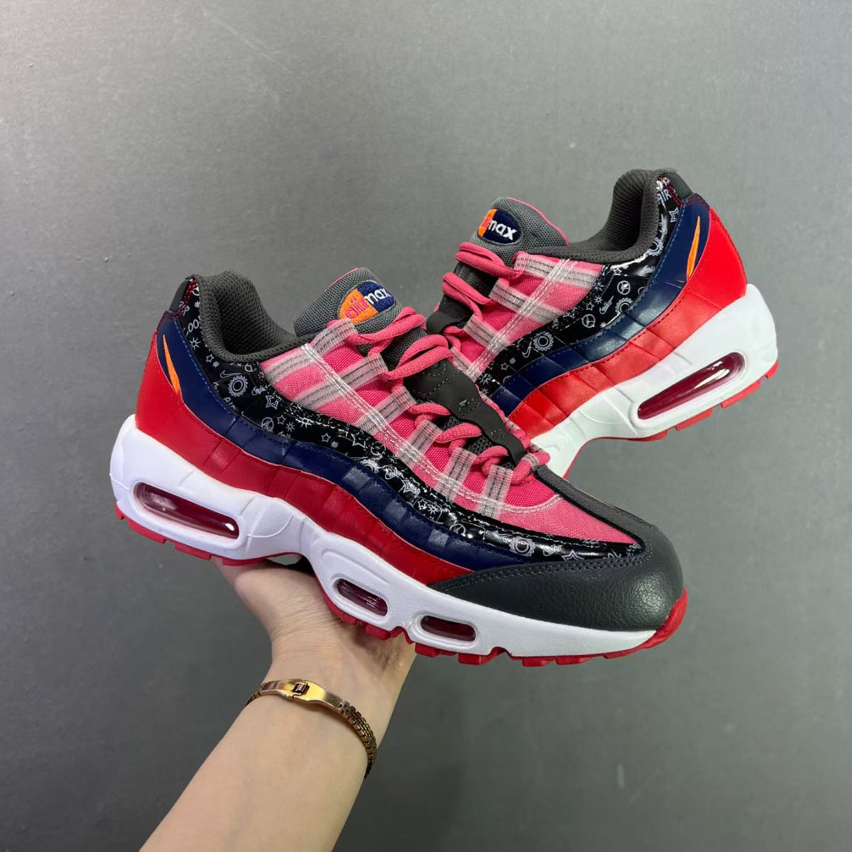 Men's Joint Running Denim Obsidian Blue Fashionable Men's Sports Shoes