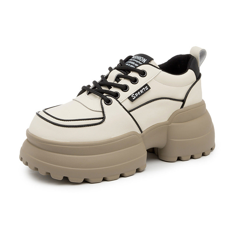 Women's Autumn Muffin Big Head Bread Height Casual Shoes