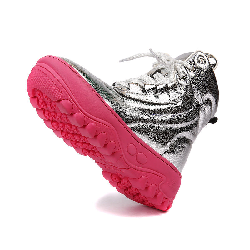 Women's Cold Protection Fleece Thick Warm Platform Cotton Snow Boots