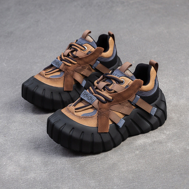 Women's Muffin Increased Fashion Clunky Trendy Fried Street Women's Casual Shoes