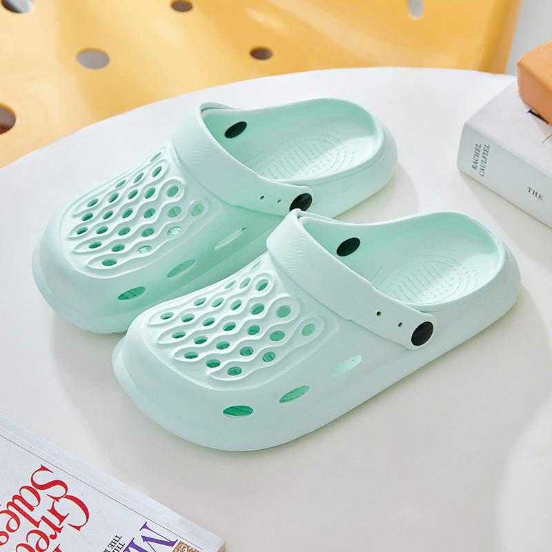 Women's Hole Summer Thick Bottom Increased Outer Women's Shoes