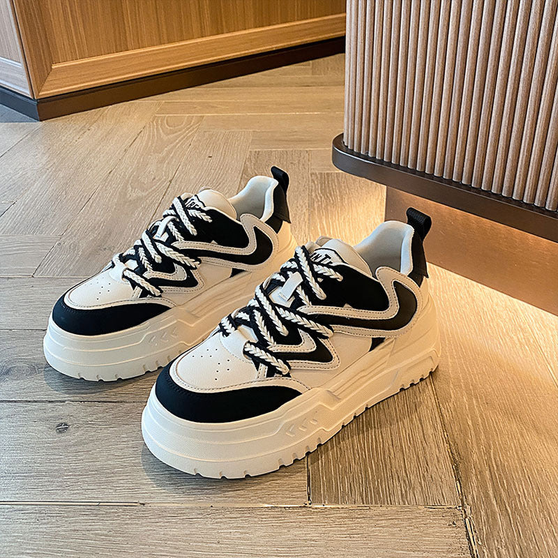 Women's Bottom Height Increasing Small Sports Skate Casual Shoes