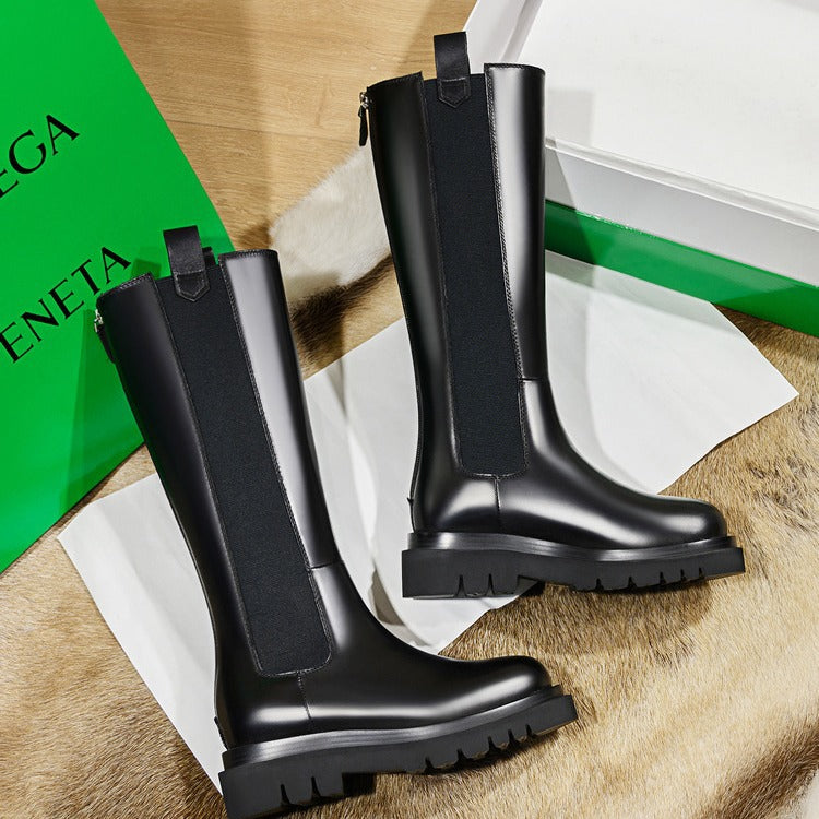 Women's Knight Below The Knee Plus Size Long Tube Boots