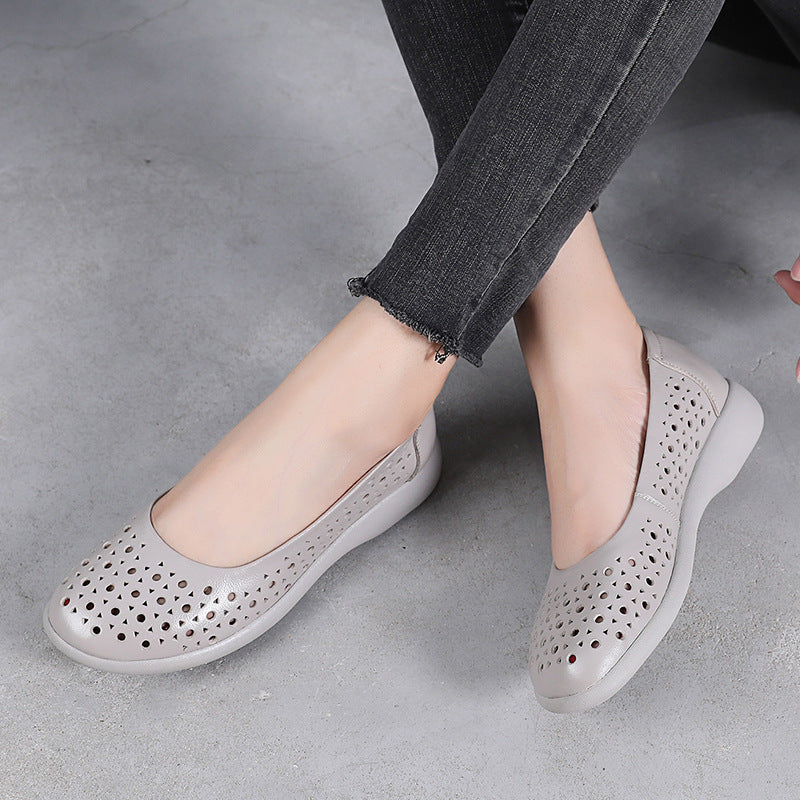 Women's Flat Single Artistic Versatile Comfortable Slip-on Soft Women's Shoes