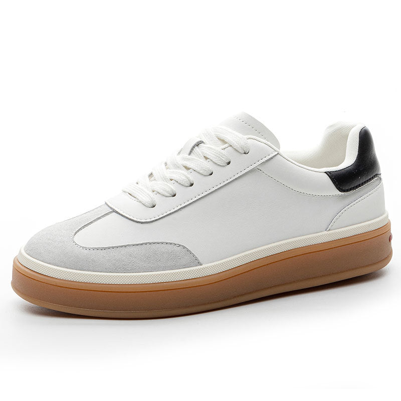 Women's Spring White Fashionable Genuine Preppy Style German Training Super Women's Casual Shoes