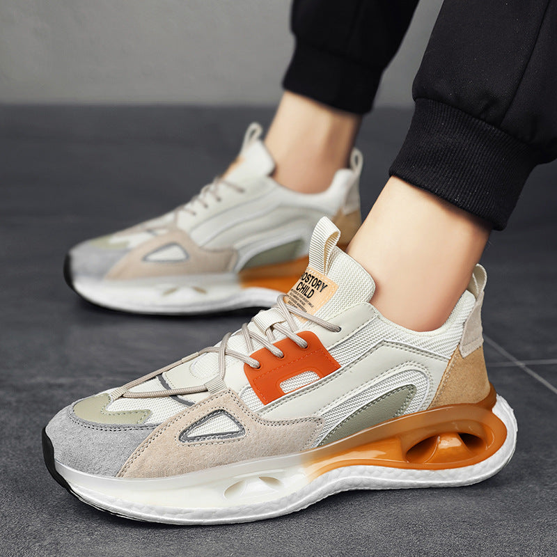 Men's Fashion Breathable Clunky Really Popular Running Sneakers