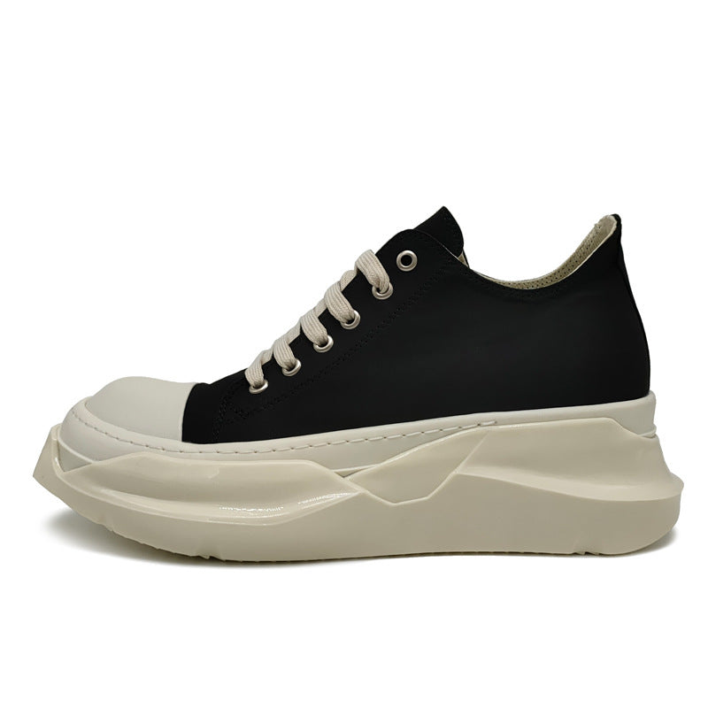 Men's Thick-soled Fashionable Breathable Low Top Lace Sneakers