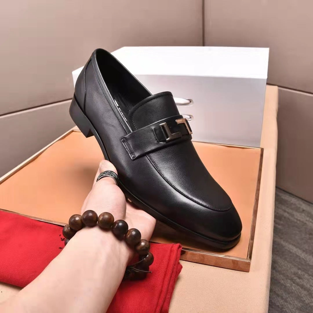 Men's Attractive Business Trend Imported Materials Leather Shoes