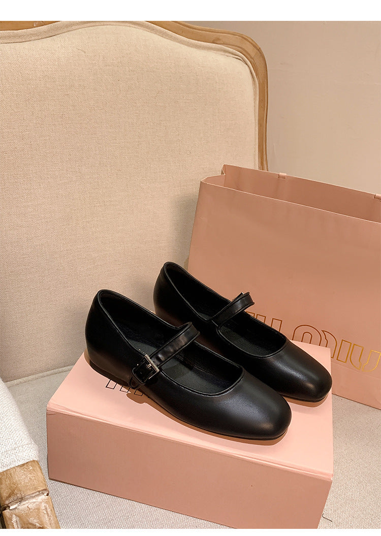 Mom Super Soft Minimalist Buckle Soled Women's Shoes